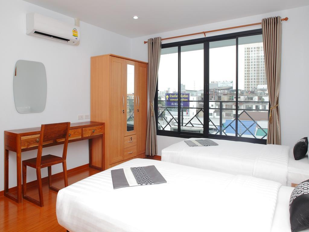 Double Dd House At Mrt Sutthisarn Bangkok Rom bilde